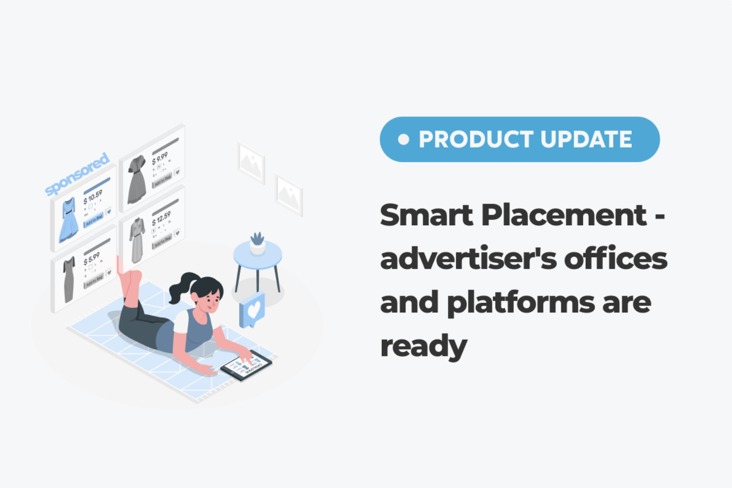 Posicionamento inteligente – os escritórios e as plataformas do anunciante estão prontos